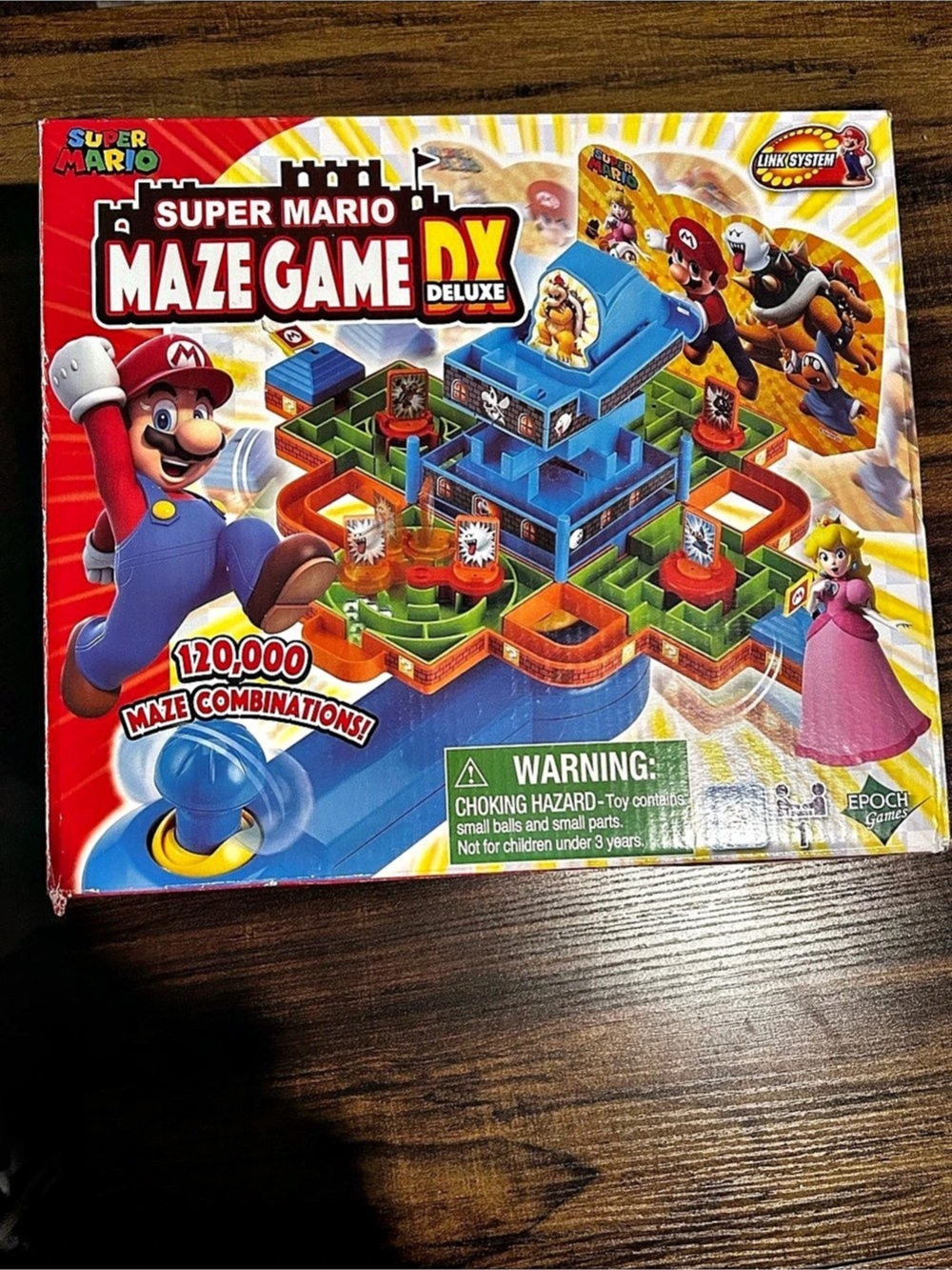 Super Mario Maze Game DX Deluxe Board Game Complete Set